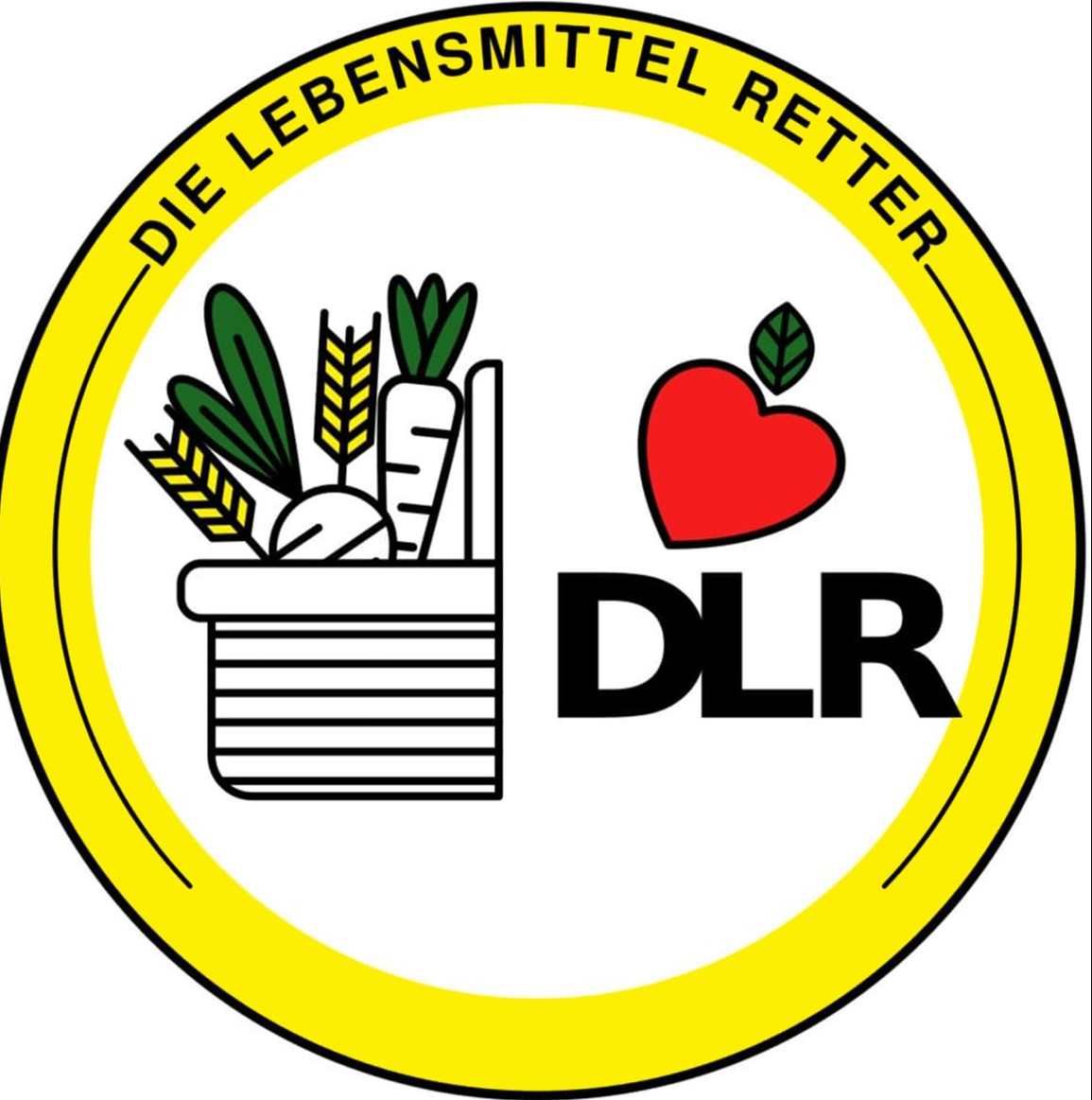 Offizielles Logo DLR – Die Lebensmittelretter